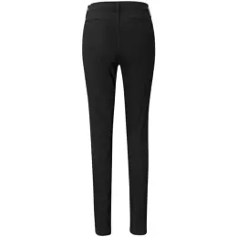 Ladies Superb Stretch Chino Pants Black Back